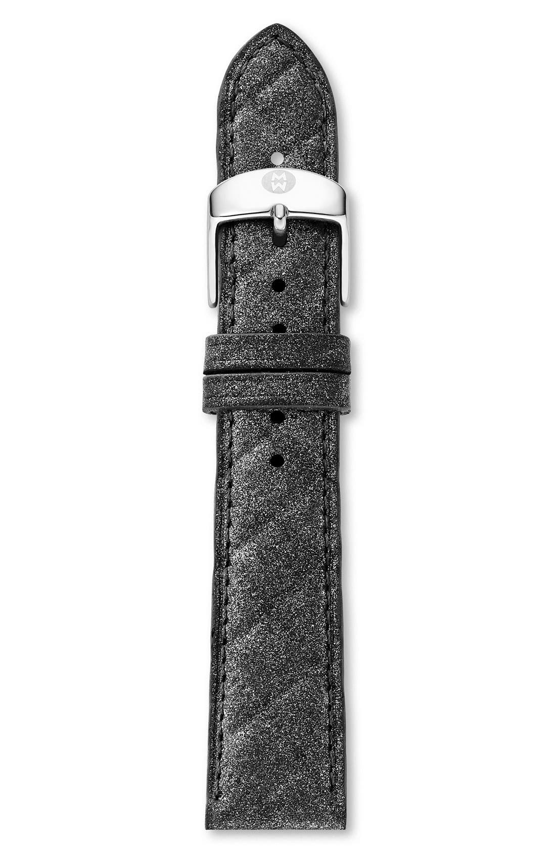 UPC 099945497952 product image for Women's Michele 16mm Quilted Watch Strap | upcitemdb.com