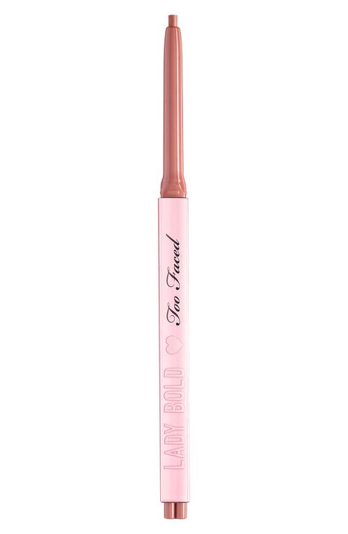Too Faced Lady Bold Lip Liner in Badass at Nordstrom