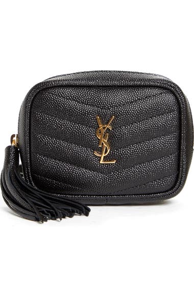 Saint Laurent Baby Lou Quilted Leather Micro Crossbody Bag Nordstrom