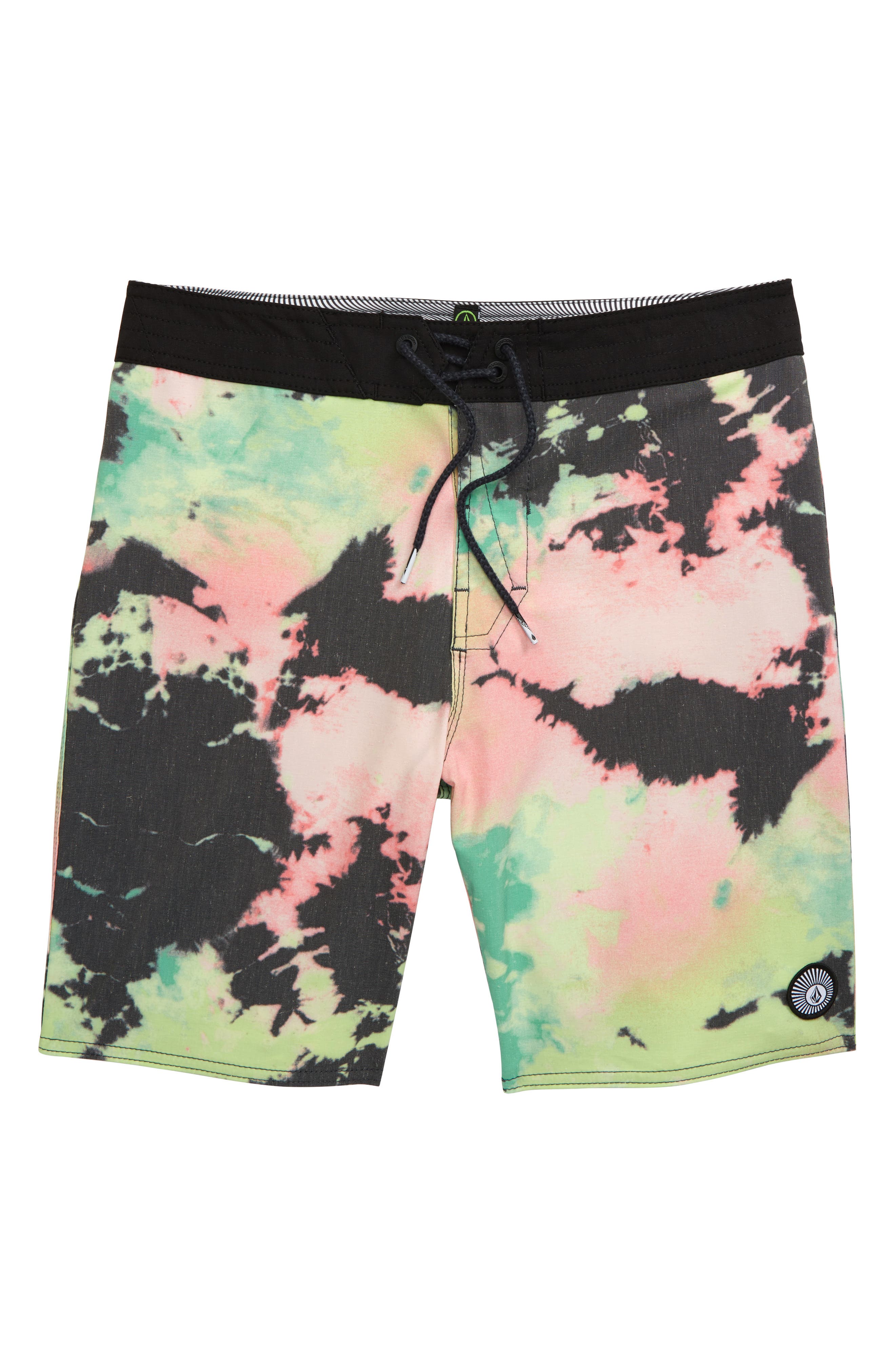 volcom tie dye board shorts