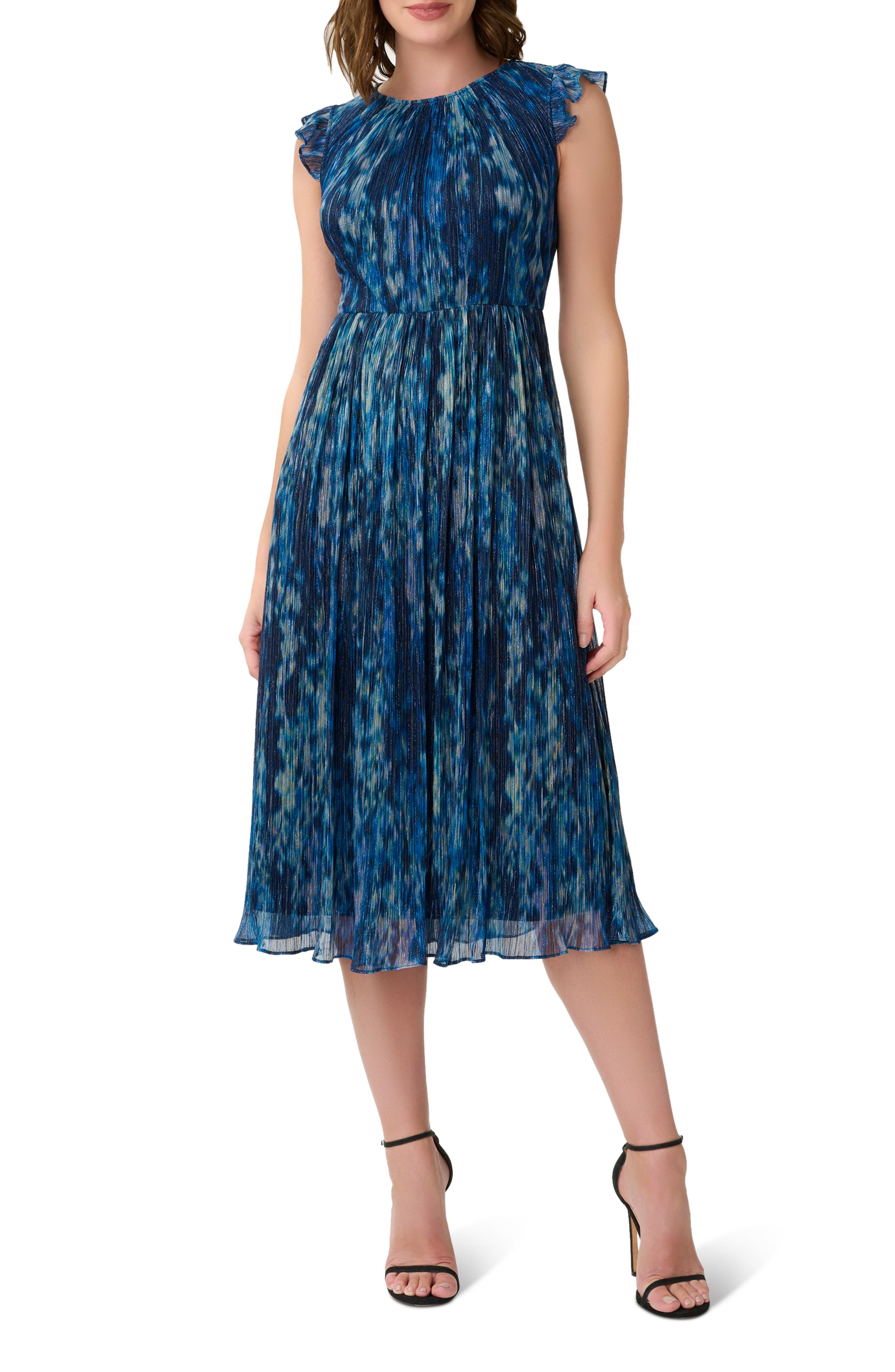 adrianna papell justina dress