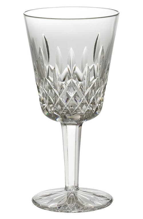 Waterford 'Lismore' Lead Crystal Goblet in Clear at Nordstrom
