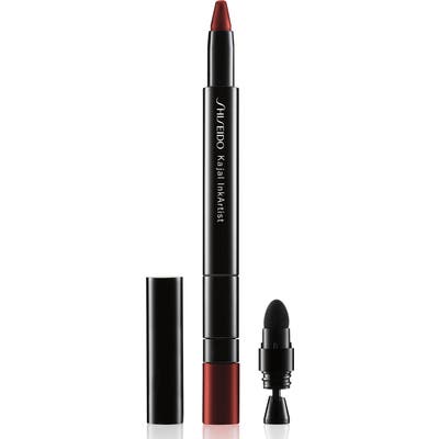 Shiseido Kajal Inkartist Eyeshadow, Liner & Brow Pencil - Azuki Red