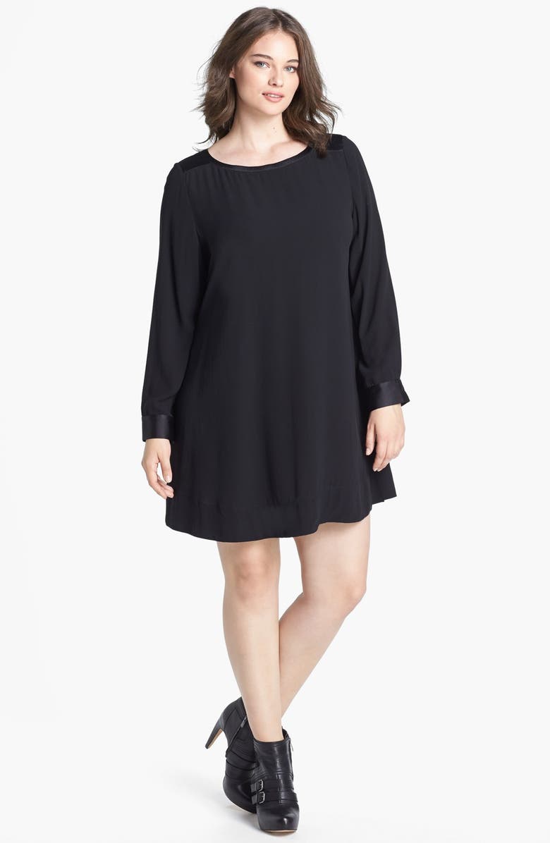 Eileen Fisher Silk A-line Dress (Plus Size) | Nordstrom