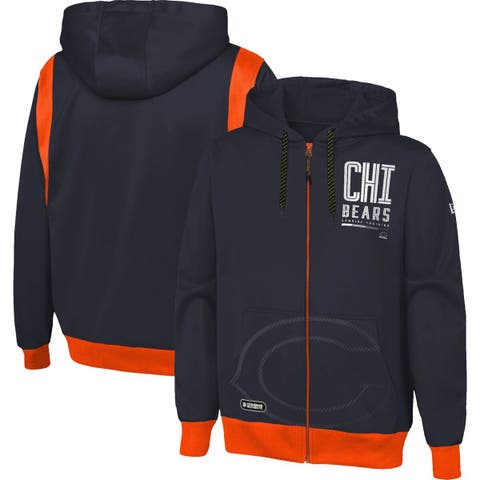 New Era Chicago Bears Women's Fleece Pullover Crew Sweatshirt Small