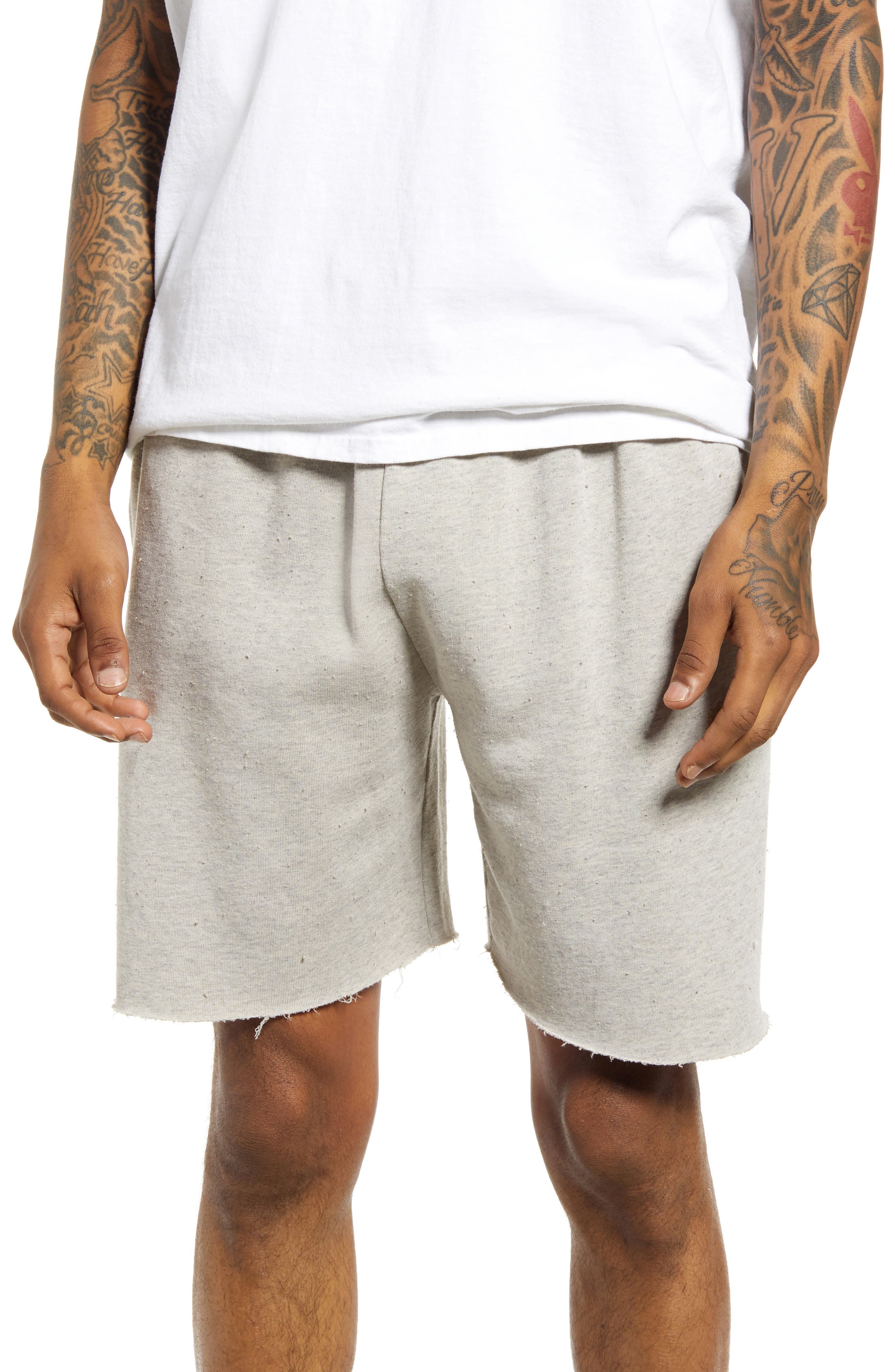 sweat shorts men fashion