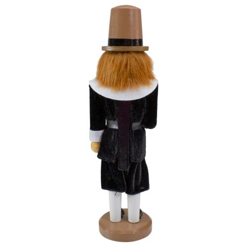 Northlight 14-inch Pilgrim Man Wooden Fall Harvest Thanksgiving Nutcracker In Brown