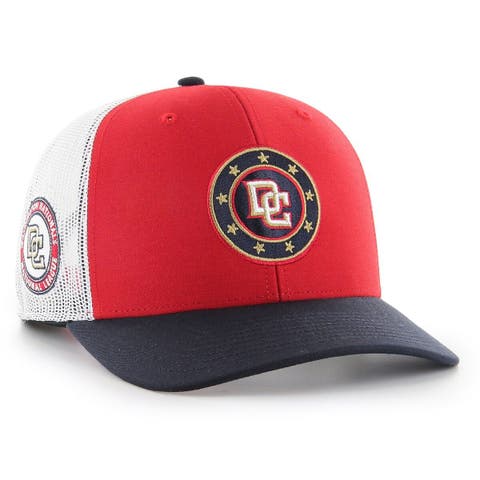 Washington Nationals New Era Vacay Trucker 9FIFTY Snapback Hat