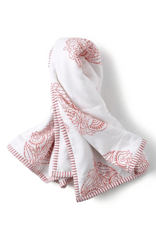 Malabar Baby Handmade Hooded Towel in Pink City at Nordstrom