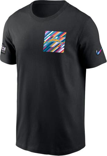Men's Nike Powder Blue Los Angeles Chargers Fashion Tri-Blend Long Sleeve  T-Shirt