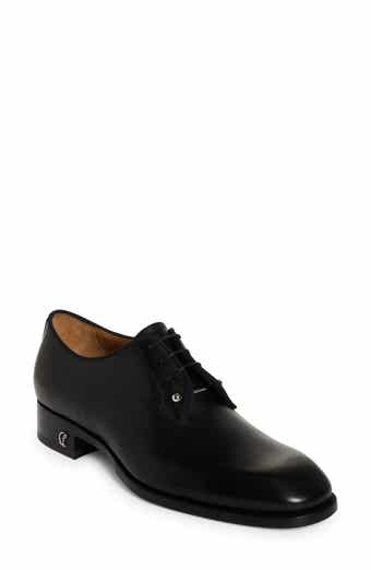 Chambeliss Leather Derby Shoes in Black - Christian Louboutin
