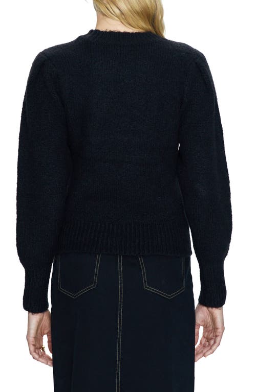 Shop Pistola Colette Crewneck Sweater In Noir