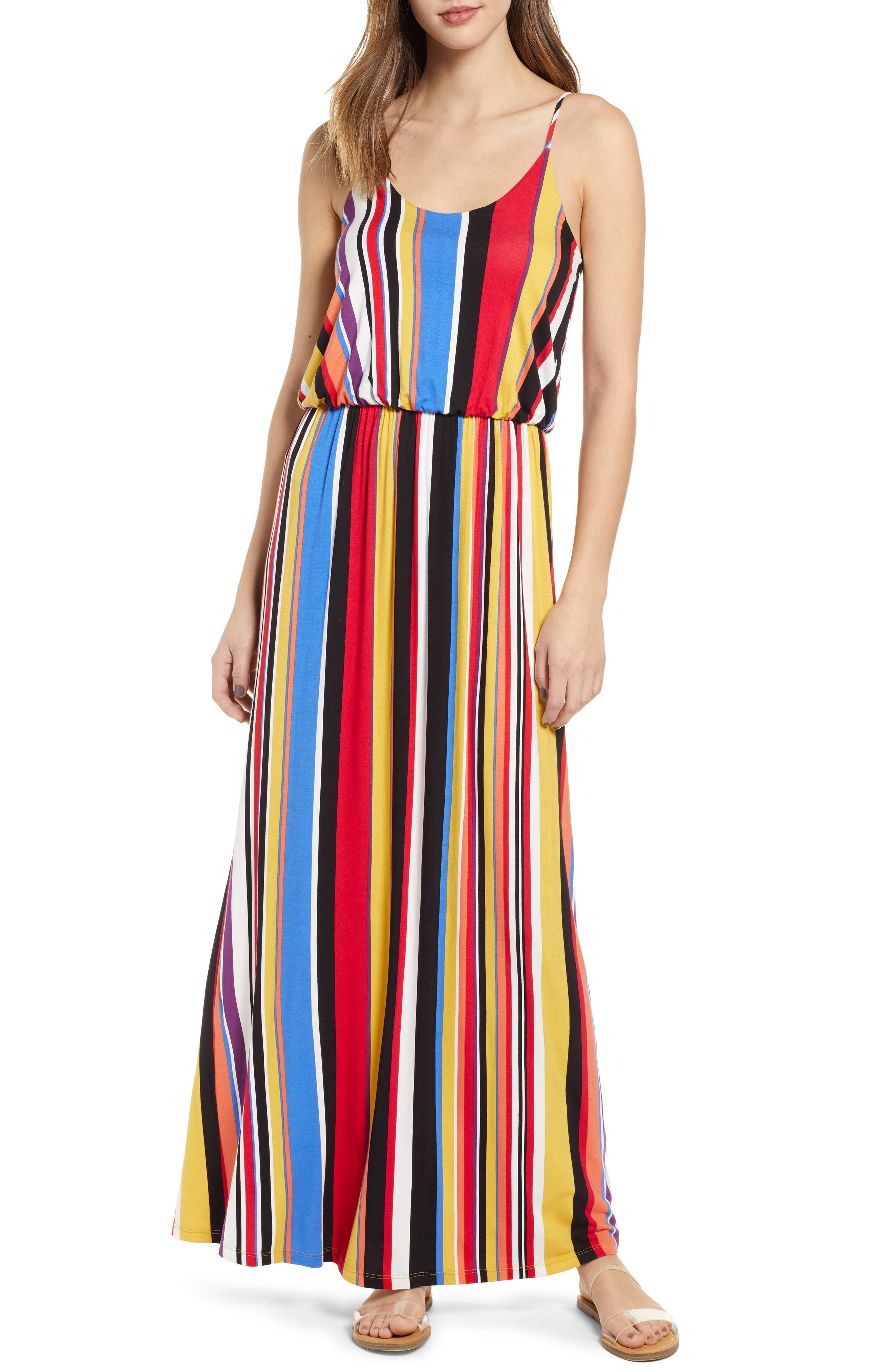 All In Favor Knit Maxi Dress, Black