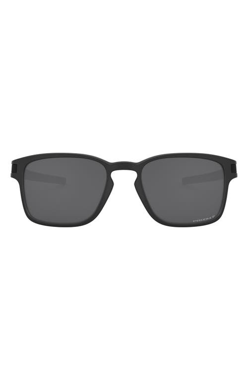 Oakley 55mm Polarized Sunglasses in Matte Black at Nordstrom
