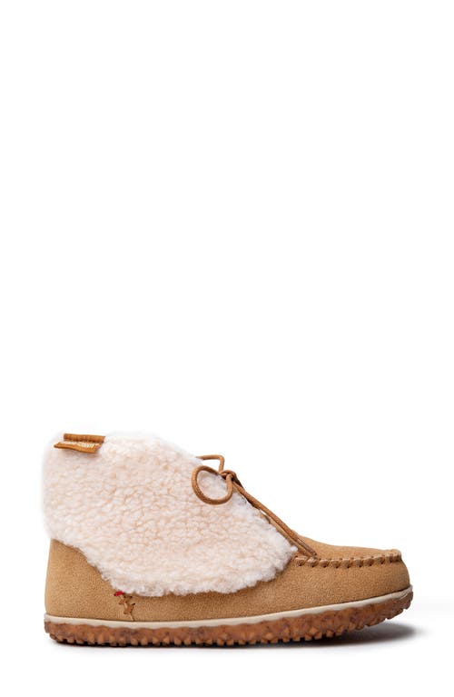 MINNETONKA MINNETONKA TORREY FAUX FUR LINED SLIPPER BOOTIE