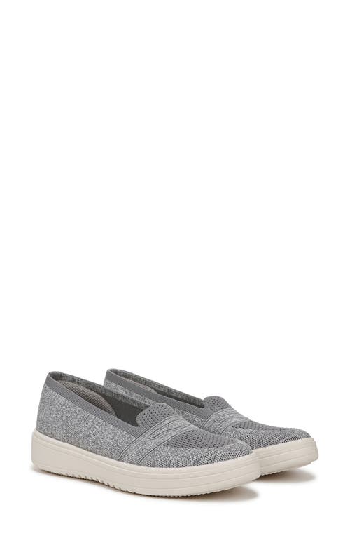 Bzees Valley Washable Penny Platform Loafers In Grey