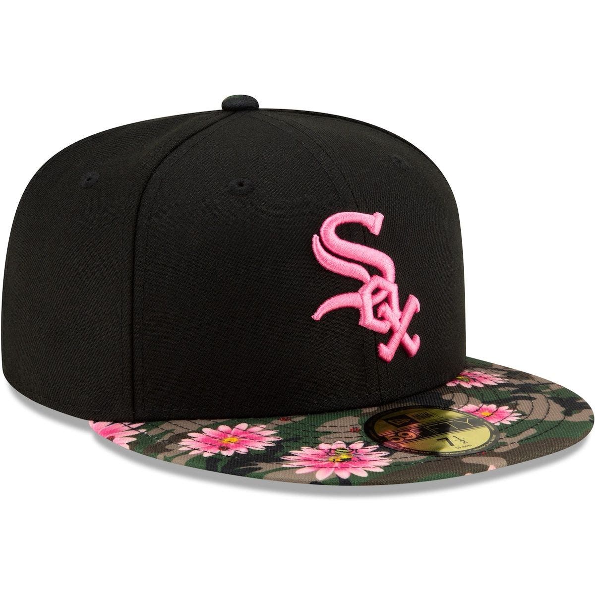 white sox floral hat