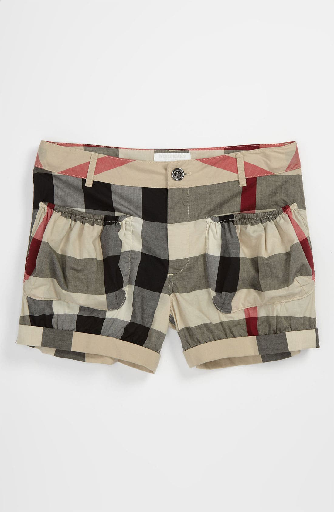 girls burberry shorts