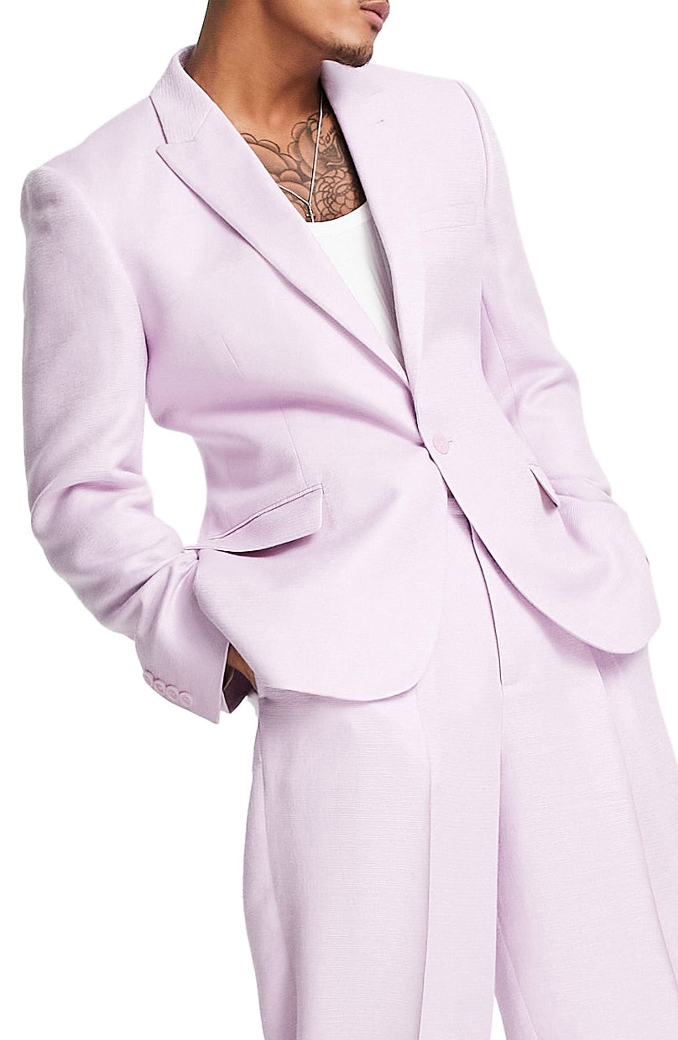 nordstrom pink suit