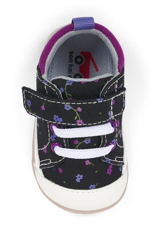 Shop See Kai Run Stevie Ii Sneaker In Black Floral