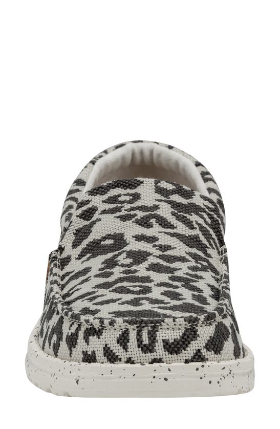 Shop Hey Dude Misty Slip-on Sneaker In Cheetah Grey