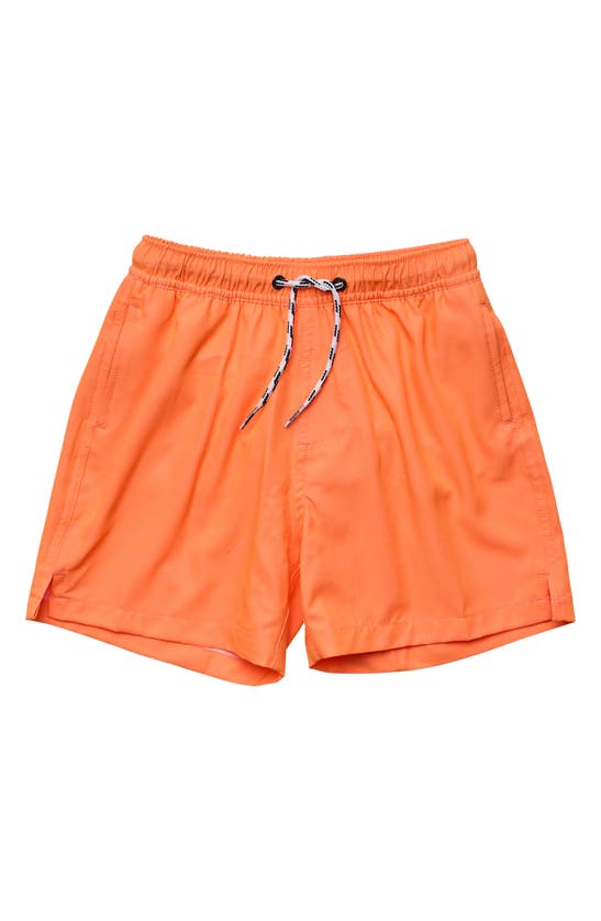Snapper Rock Kids' Tangerine Volley Shorts In Orange | ModeSens