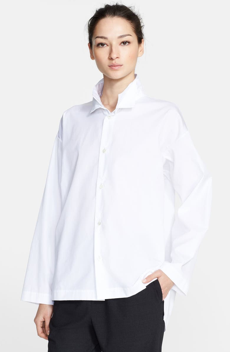 eskandar Cotton Poplin Shirt | Nordstrom