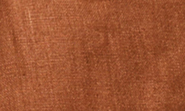 Shop Astr The Label Kerrigan Linen Shorts In Almond