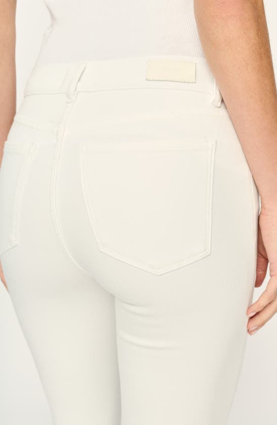 Dl1961 Mara Instasculpt Mid Rise Ankle Straight Leg Jeans In White