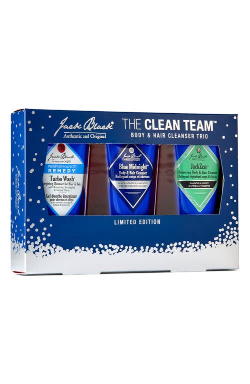 JACK BLACK JACK BLACK THE CLEAN TEAM SET (LIMITED EDITION) $46 VALUE 