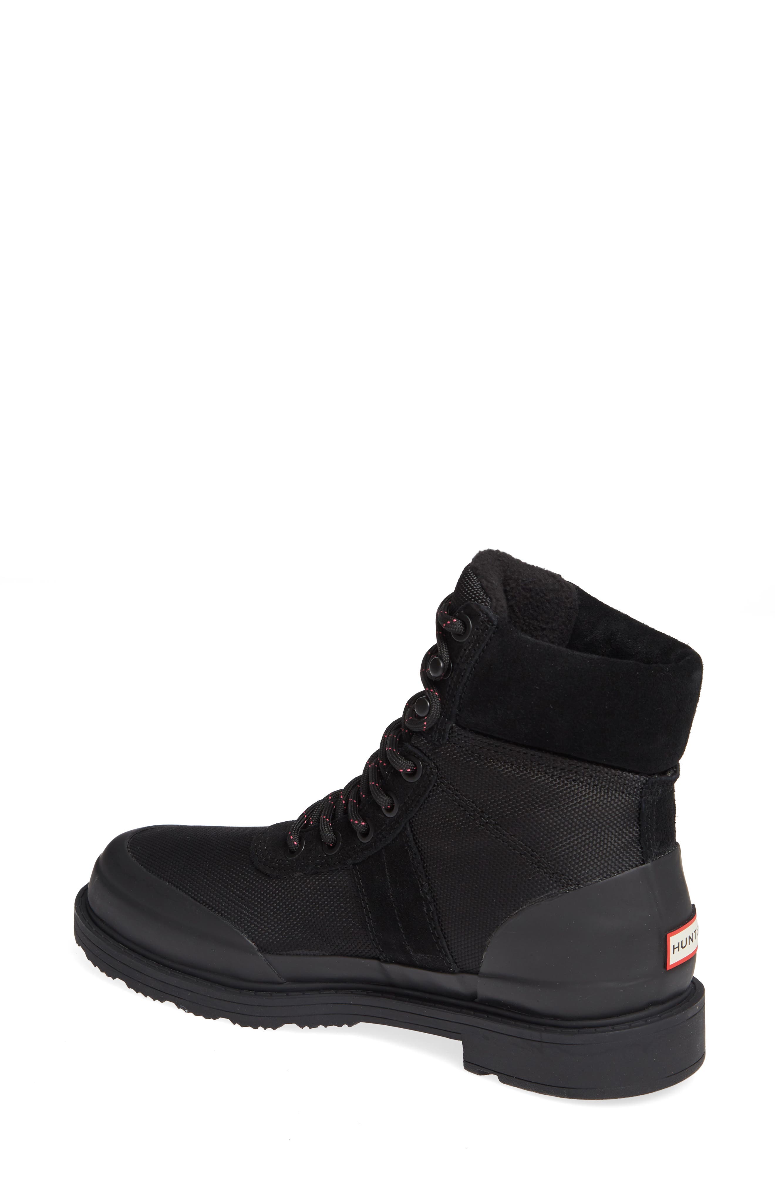 hunter insulated leather commando boots