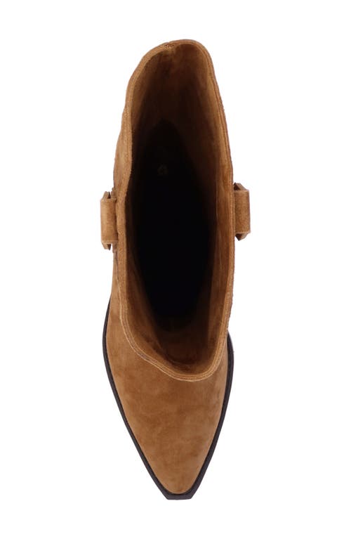 L'amour Des Pieds Veera Western Boot In Coffee/chocolate