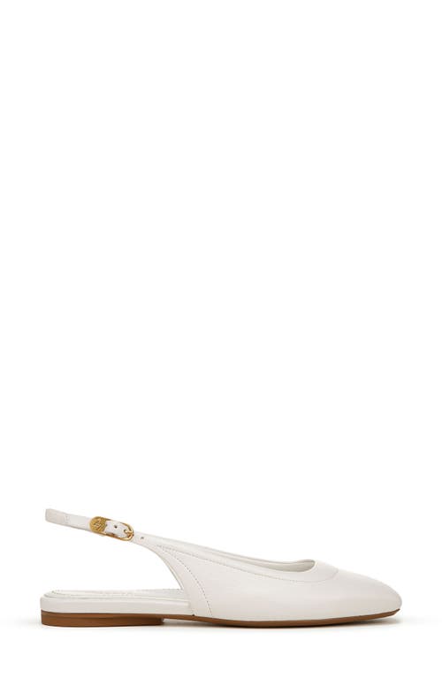 Shop 27 Edit Naturalizer Cadence Slingback Flat In Warm White