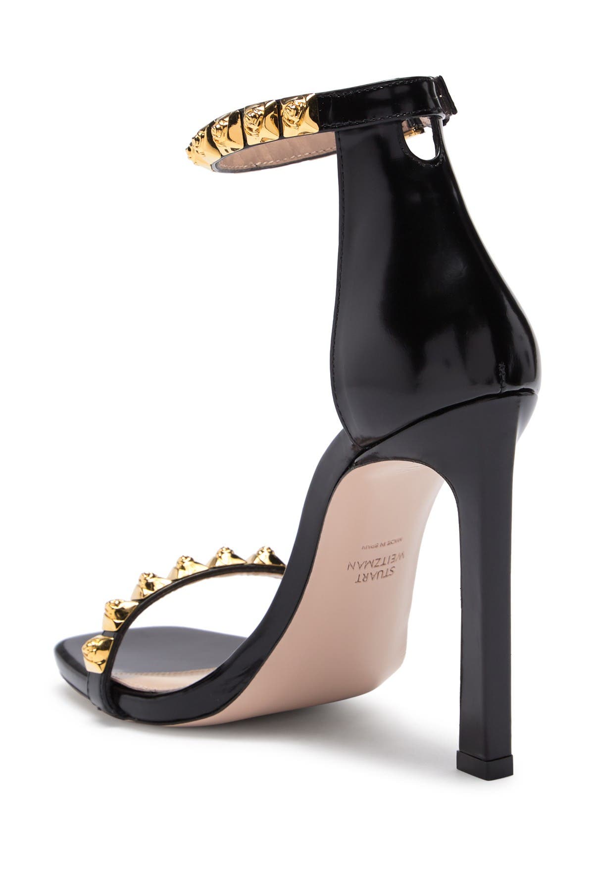 stuart weitzman studded sandals