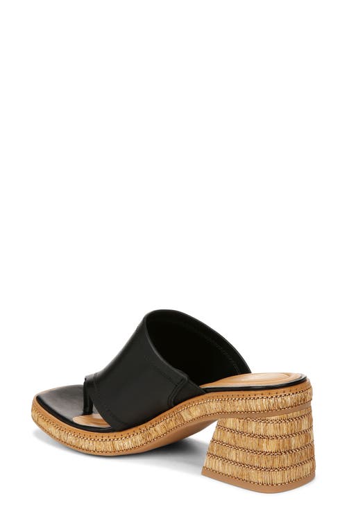 Sarto By Franco Sarto Ferrara Espadrille Platform Sandal In Black