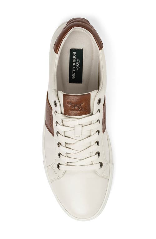 Shop Rodd & Gunn Endeavour Cruise Sneaker In Chalk