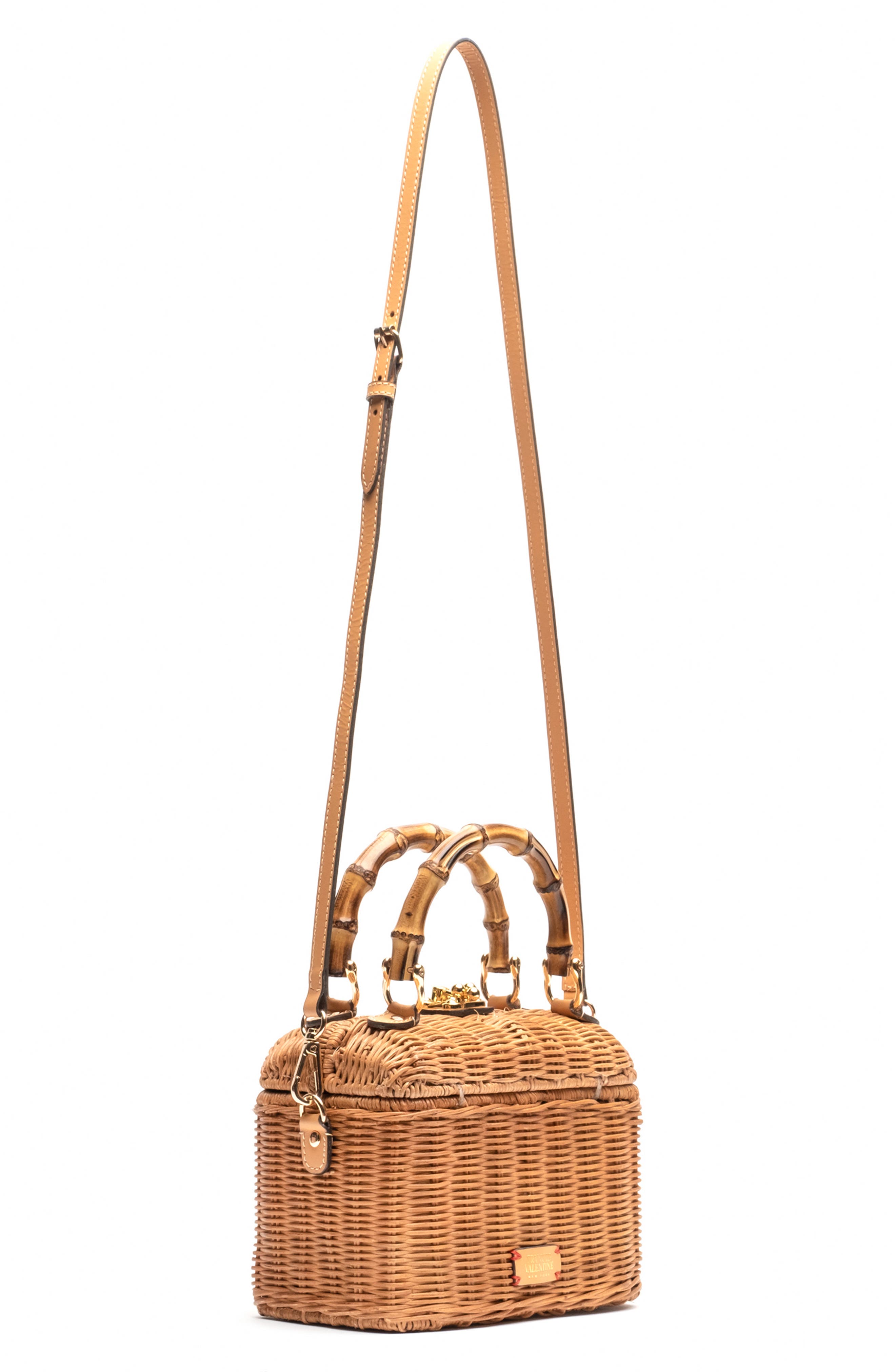 Frances Valentine Paige Wicker Clutch