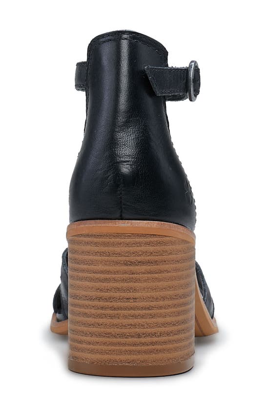 Lucky Brand Women's Sarwa Ankle-strap Dress Sandals Women's Shoes In Black