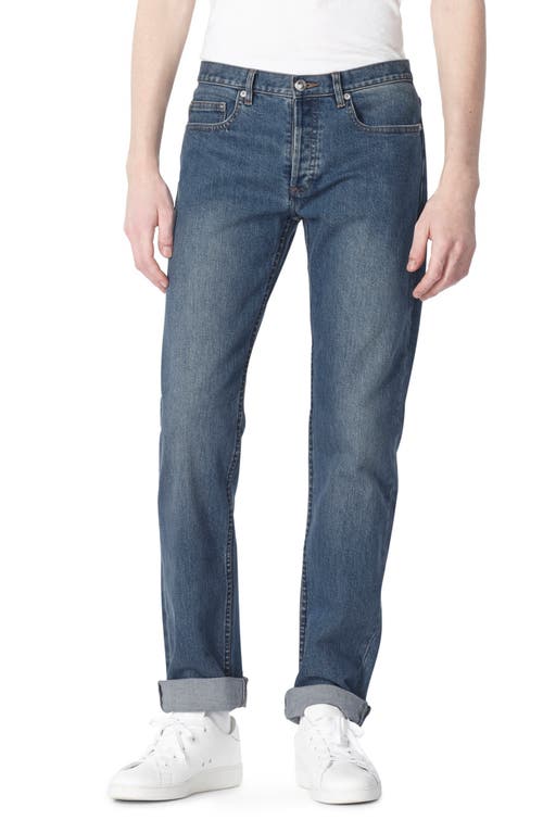 A. P.C. New Standard Straight Leg Jeans Indigo at Nordstrom,