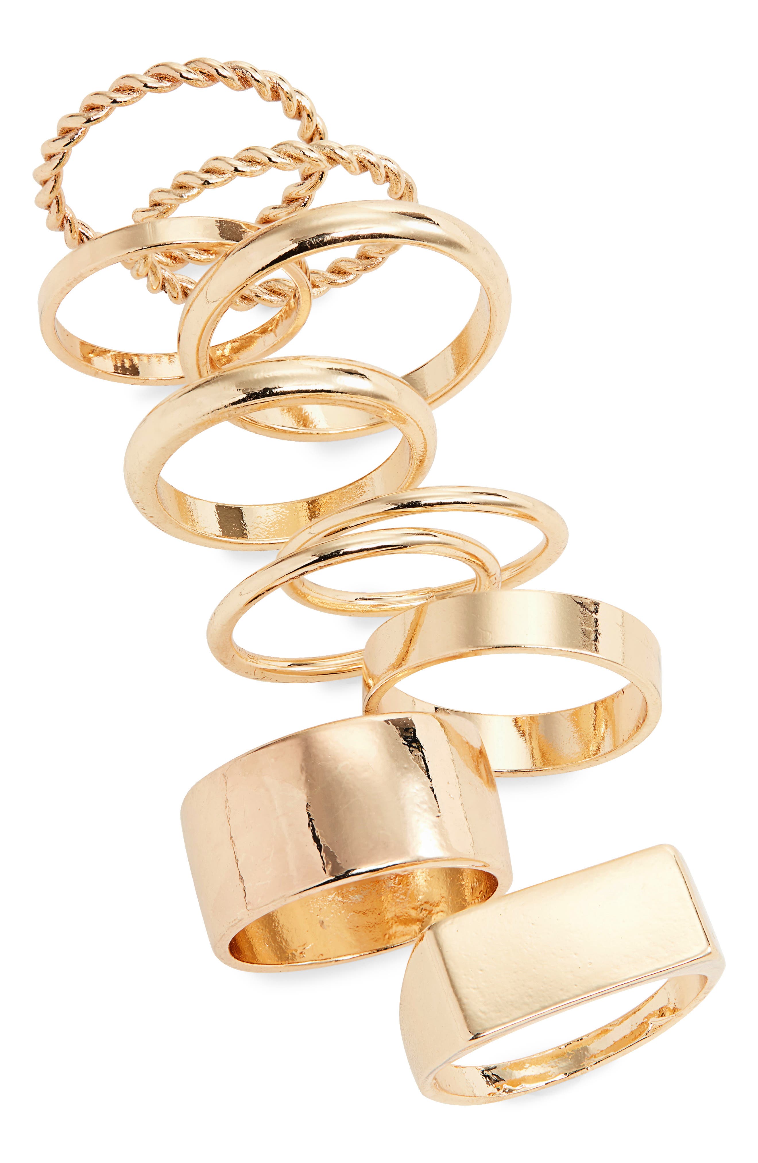 BP. Set of 10 Rings Nordstrom