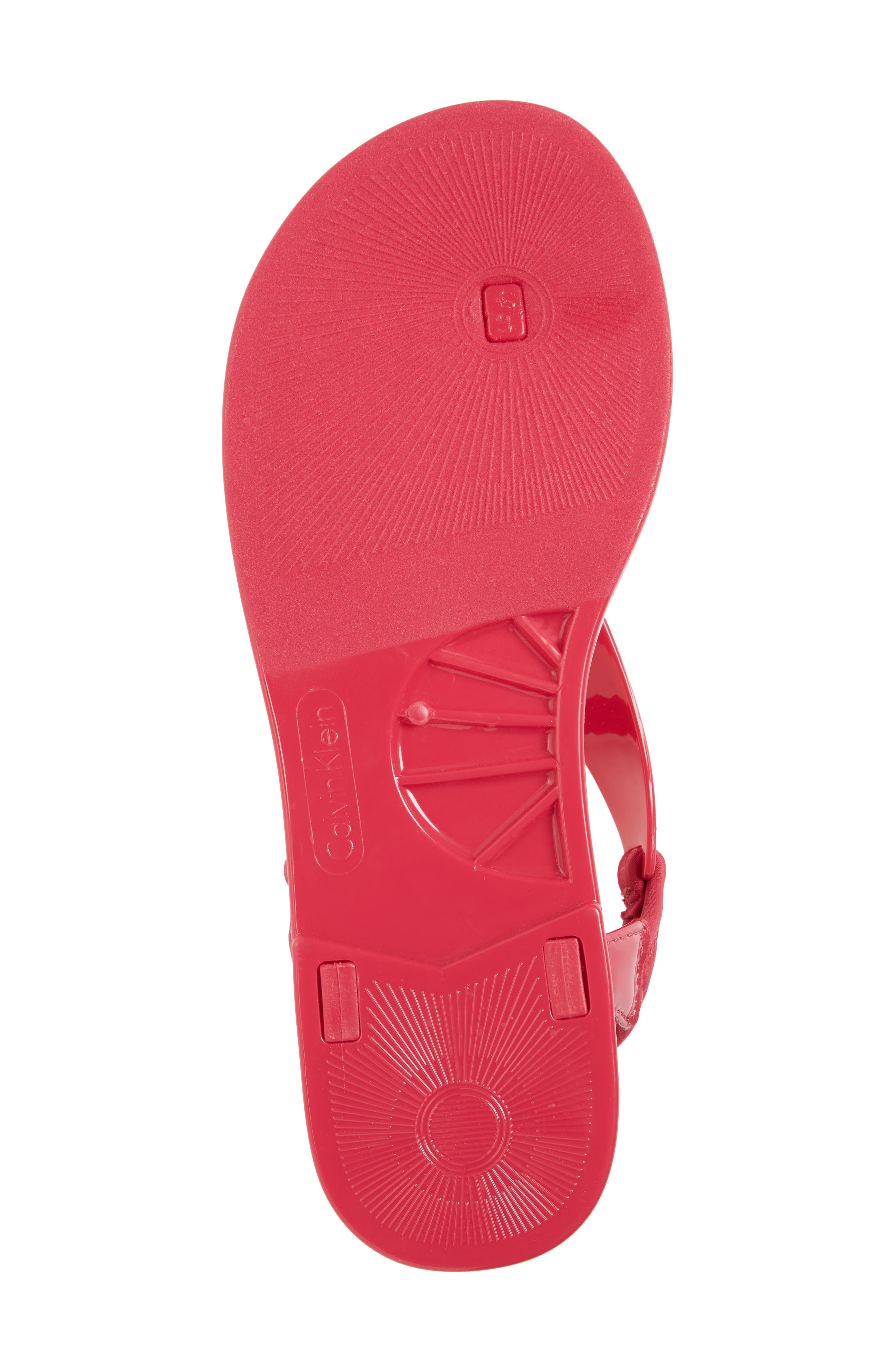 calvin klein janny jelly sandal