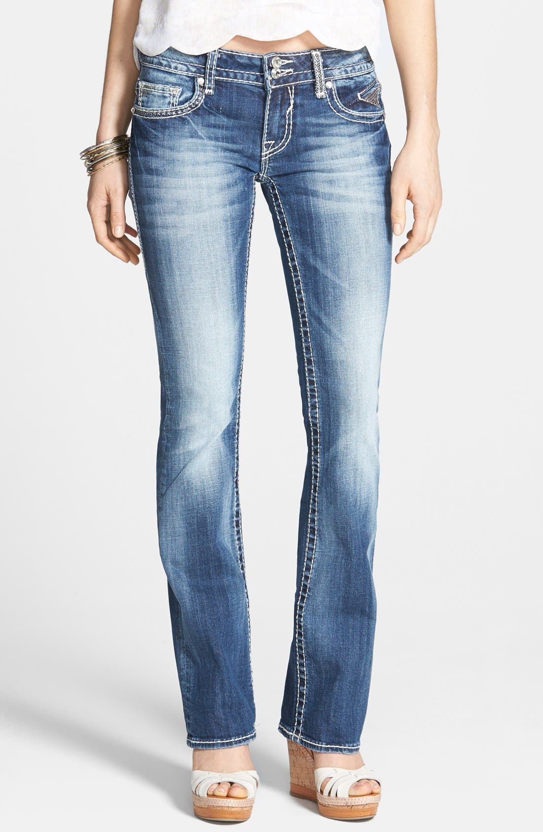 Vigoss 'New York' Bootcut Jeans (Juniors) Nordstrom