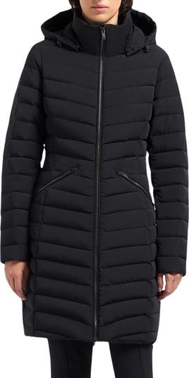 Vince camuto down & feather fill coat with inset vest new arrivals