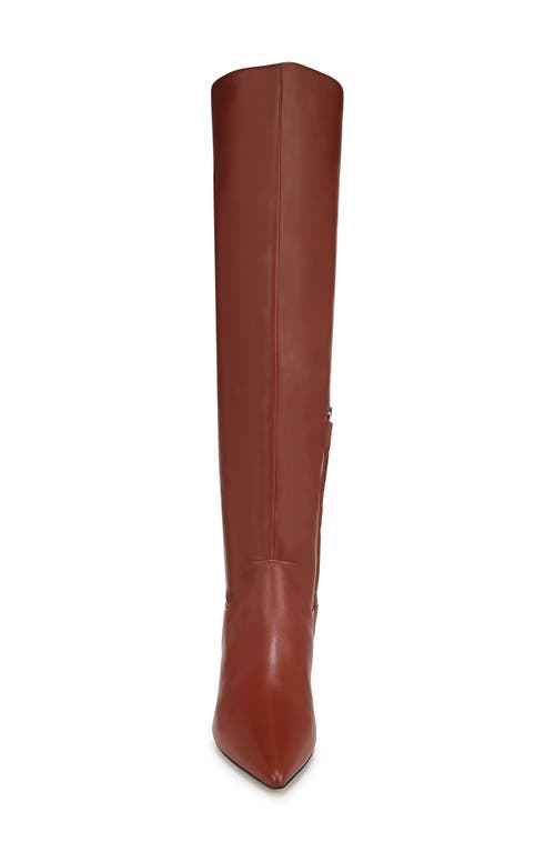 Shop Sarto By Franco Sarto Gwyn Pointed Toe Over The Knee Boot In Brown