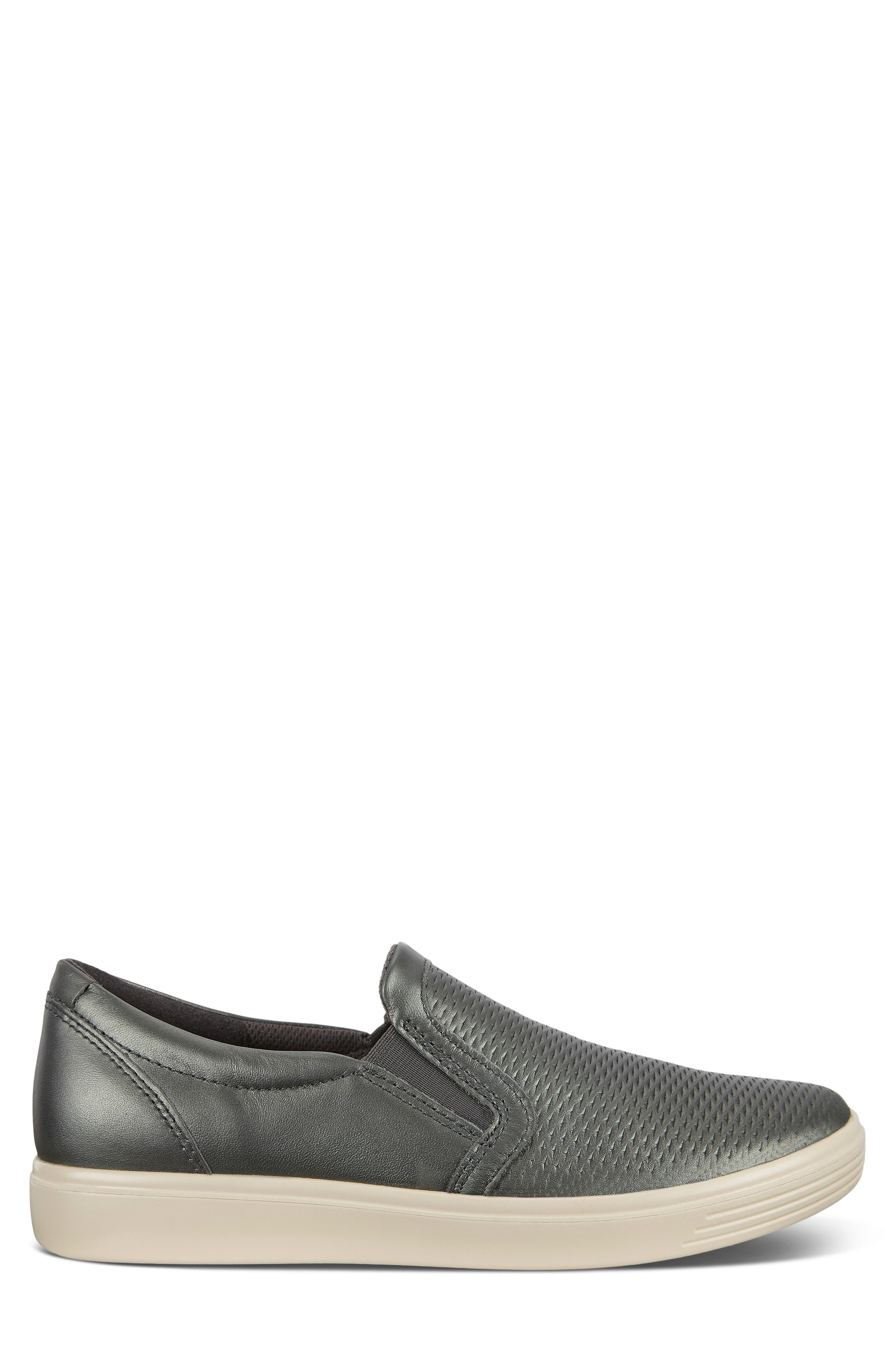 ECCO | Soft Classic Perforated Leather Slip-On Sneaker | Nordstrom Rack