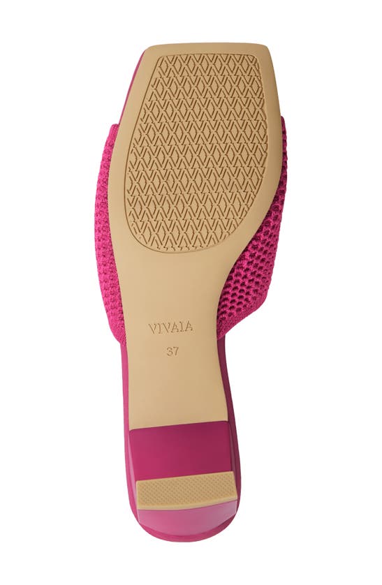 Shop Vivaia Juliet Pro Slide Sandal In Pitaya Mesh