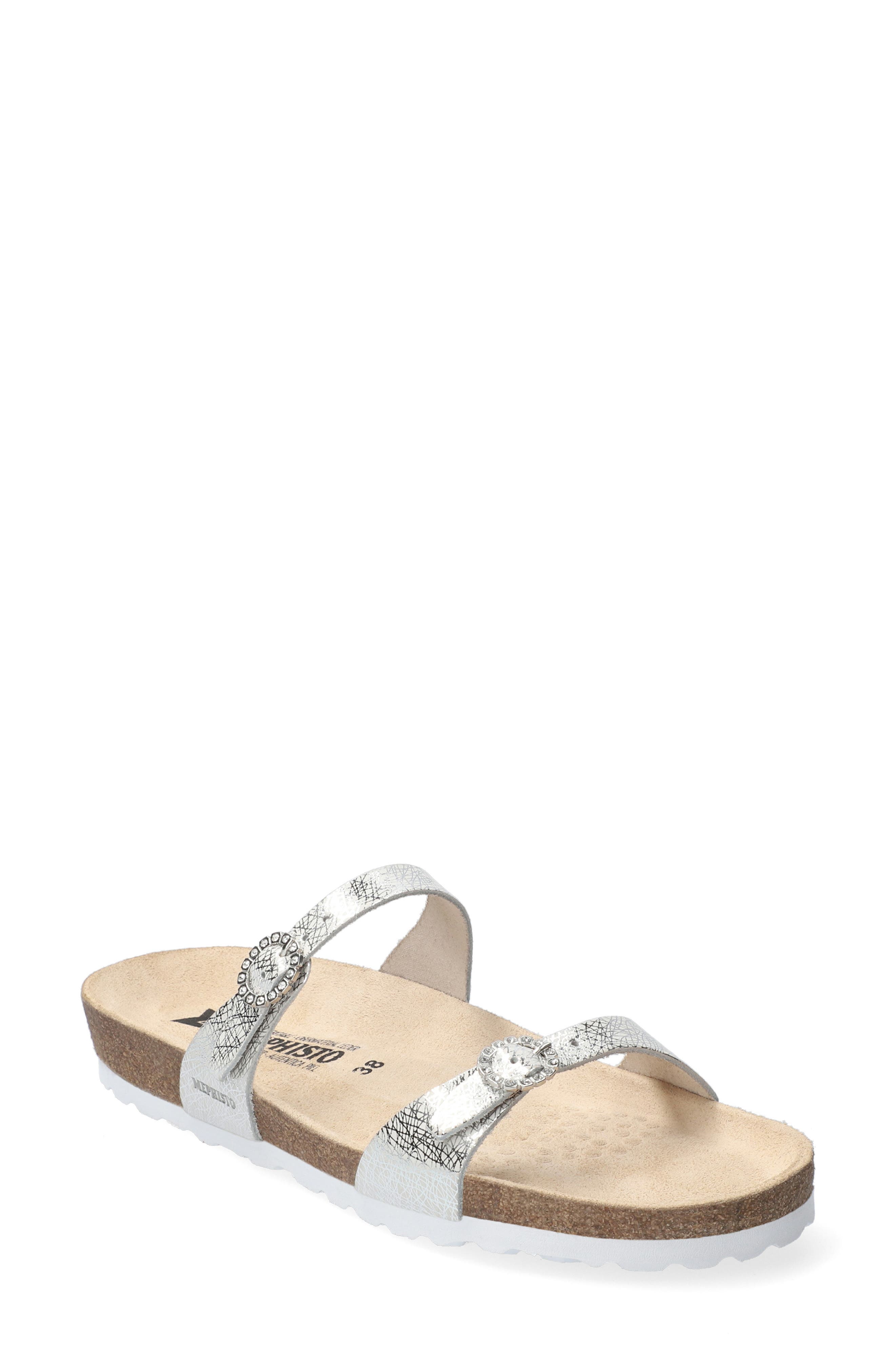 mephisto slide sandals