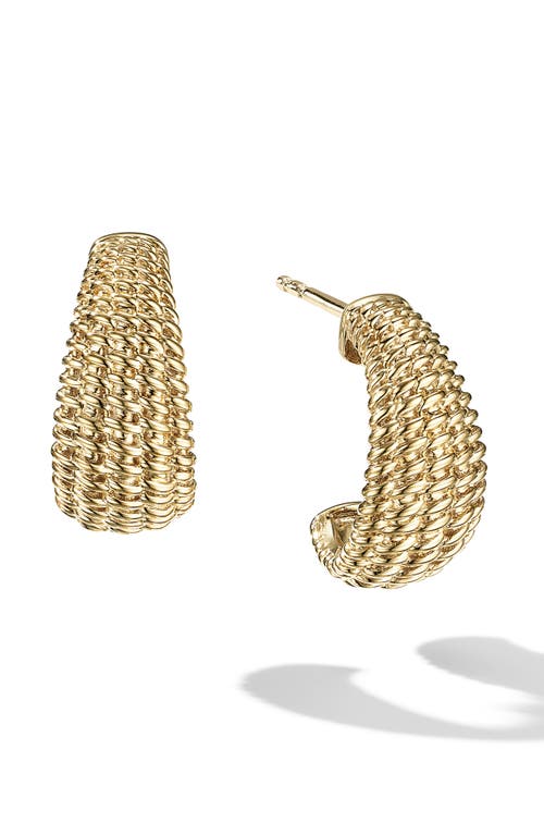 Cast The Baby Bombshell Half Hoop Earrings in Gold at Nordstrom