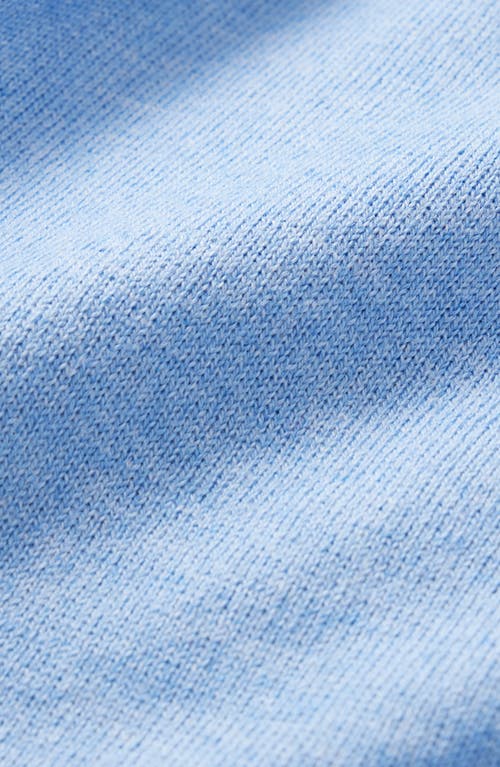 Fair Harbor Tidal Organic Cotton Blend Sweater In Navy Nautical Birdseye