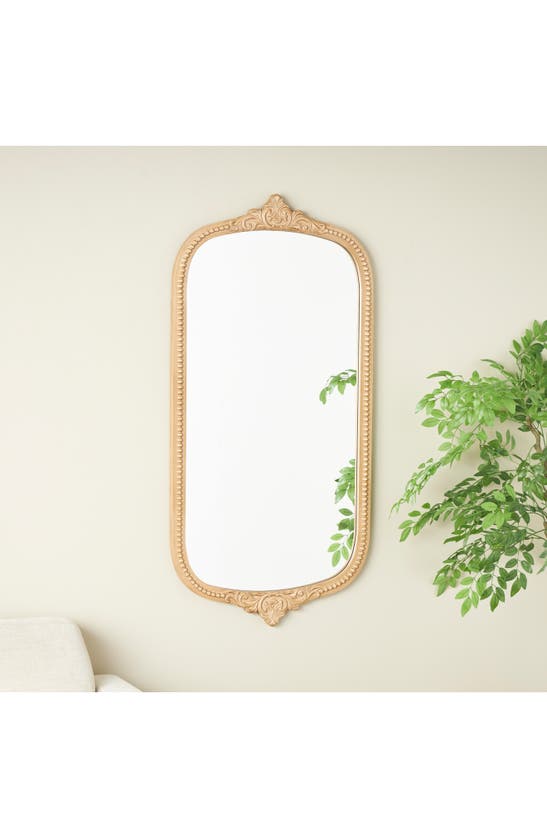 Vivian Lune Home Ornate Wall Mirror In Bronze